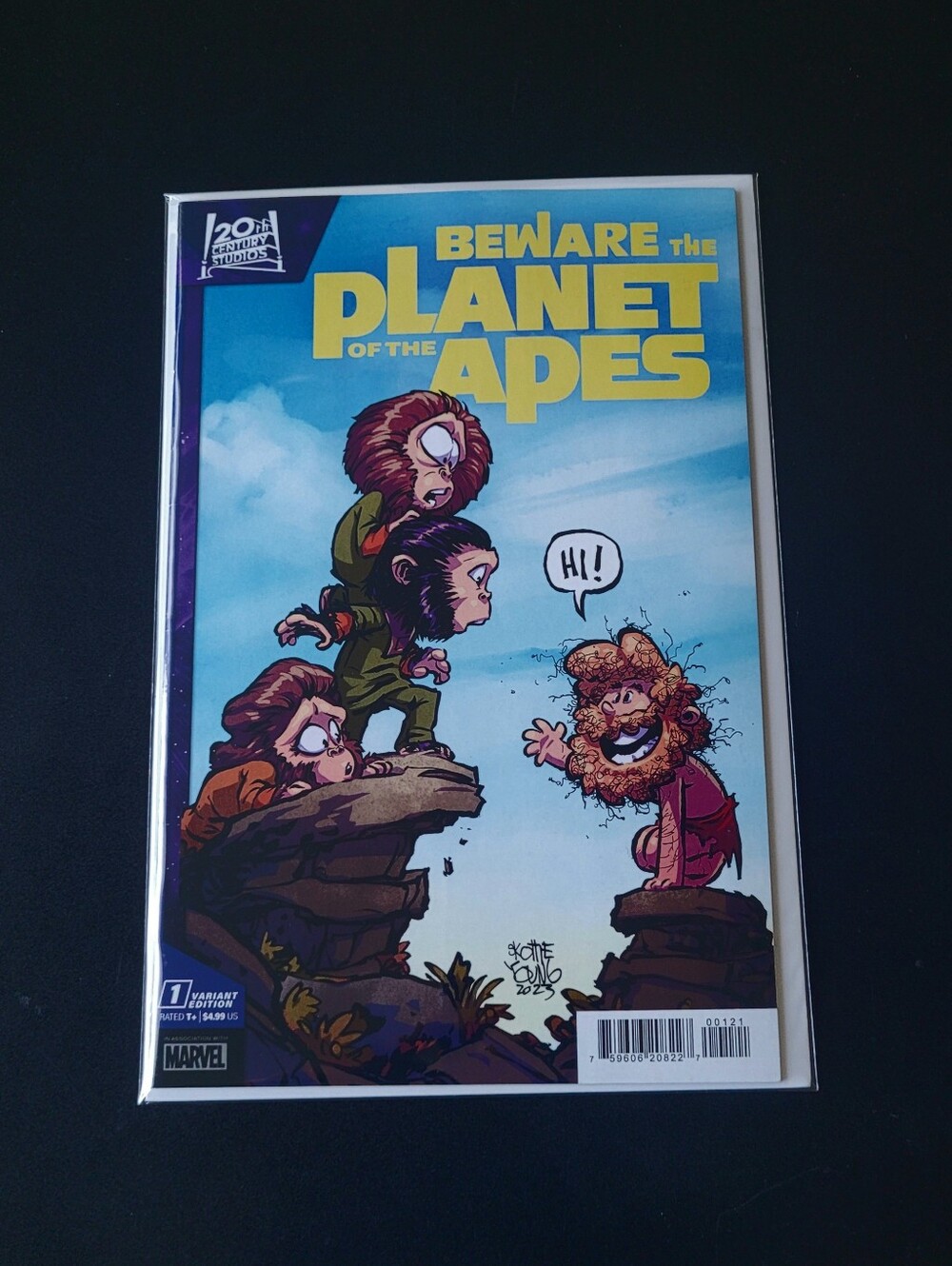 Beware The Planet Of The Apes #1